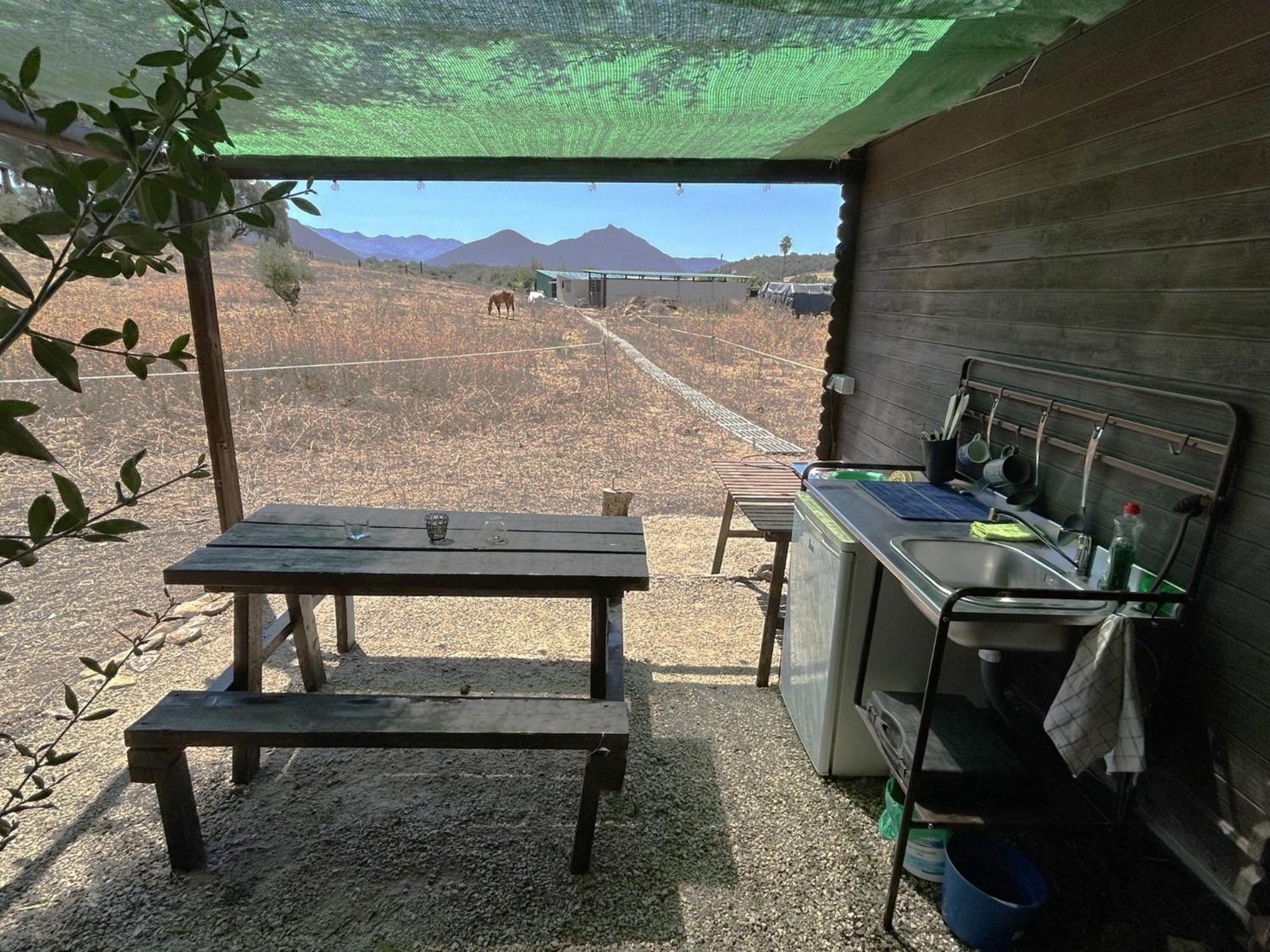 Càmping Rustica En Un Rancho Con Caballos, Prado Del Rey, Andalucia Prado Del Rey